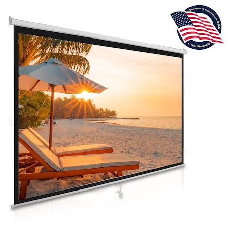Pyle 100" Manual Screen PRJSM1006
